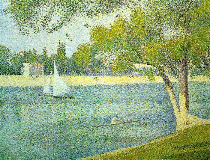 Georges Seurat The Siene at La Grande Jatte china oil painting image